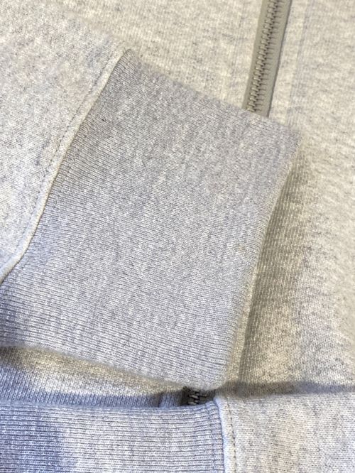 JIL SANDER+（ジルサンダープラス）JIL SANDER+ (ジルサンダープラス) ジップアップフーディ グレー サイズ:Mの古着・服飾アイテム