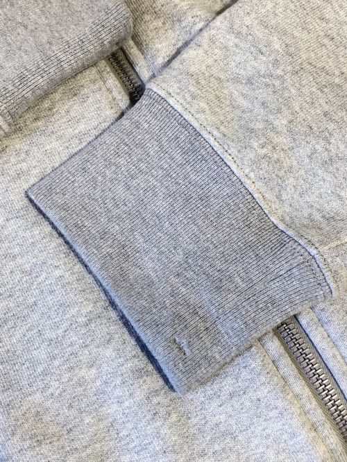 JIL SANDER+（ジルサンダープラス）JIL SANDER+ (ジルサンダープラス) ジップアップフーディ グレー サイズ:Mの古着・服飾アイテム
