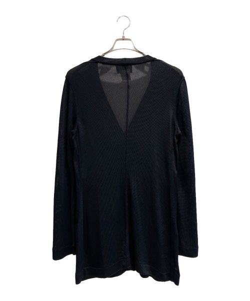 CHANEL（シャネル）CHANEL (シャネル) Vネックカーディガン ブラック サイズ:42の古着・服飾アイテム