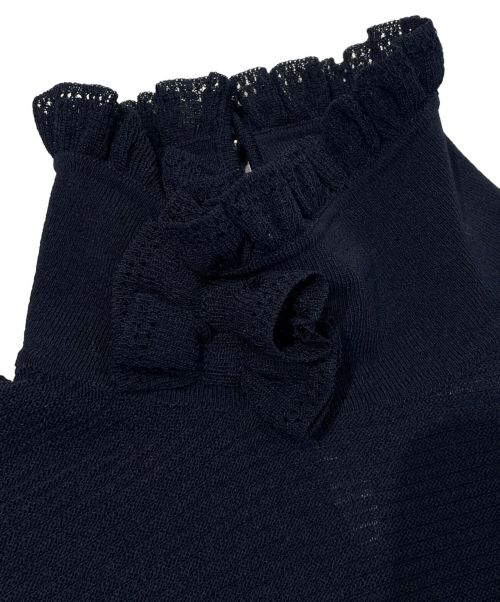 CHANEL（シャネル）CHANEL (シャネル) ハイネックブラウス ブラック サイズ:42の古着・服飾アイテム