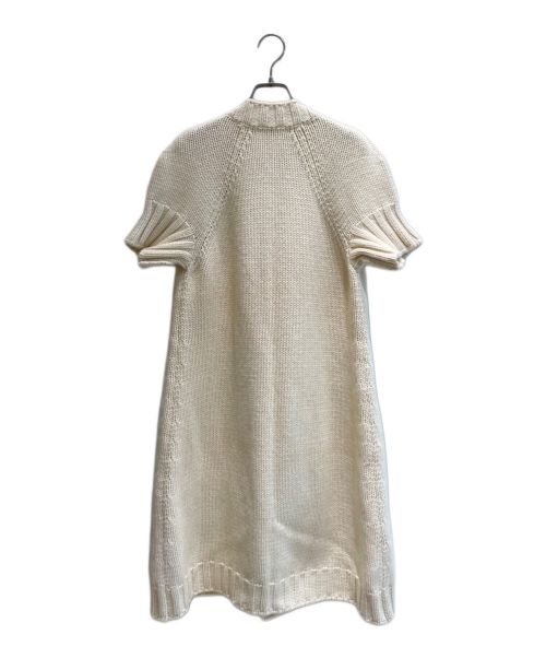 HERMES（エルメス）HERMES (エルメス) ニットカーディガン アイボリー サイズ:40の古着・服飾アイテム