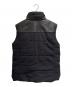 HERMES (エルメス) HERMÈS Yoke Down Vest/ヨークダウンベスト/ダウンベスト/レザーベスト ブラック サイズ:42：100000円
