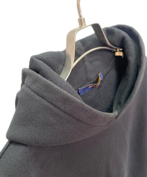 LOUIS VUITTON（ルイ ヴィトン）LOUIS VUITTON (ルイ ヴィトン) インサイドアウト バックラベル プルオーバーパーカー ブラック サイズ:Mの古着・服飾アイテム