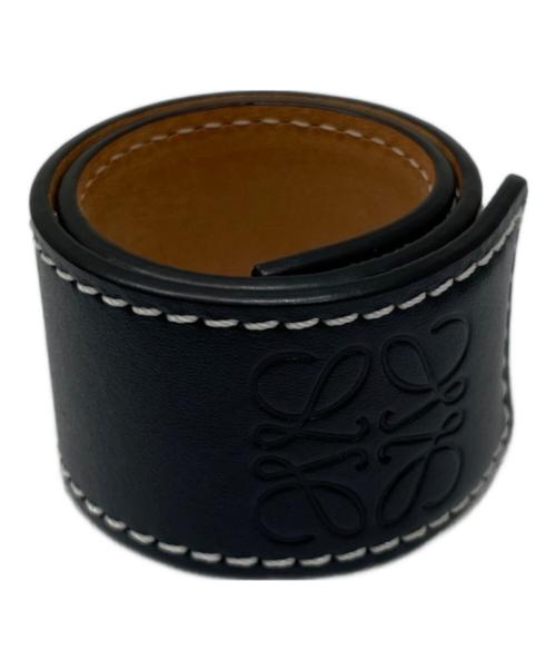 LOEWE（ロエベ）LOEWE (ロエベ) スラップ ブレスレット スモール ブラック サイズ:-の古着・服飾アイテム