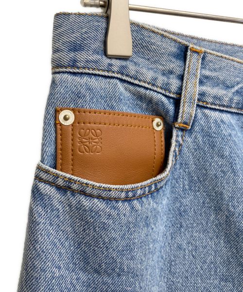 LOEWE（ロエベ）LOEWE (ロエベ) Washed fisherman denim(ウォッシュ加工 フィッシャーマンジーンズ) インディゴ サイズ:44の古着・服飾アイテム