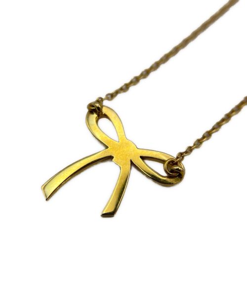 TIFFANY & Co.（ティファニー）TIFFANY & Co. (ティファニー) ボウ リボン ネックレスの古着・服飾アイテム