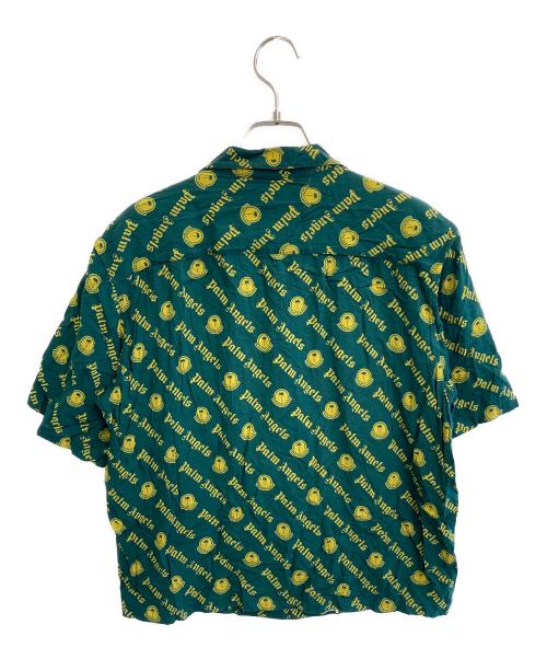 MONCLER（モンクレール）MONCLER (モンクレール) Palm Angels (パーム エンジェルス) アロハシャツ グリーン サイズ:48の古着・服飾アイテム