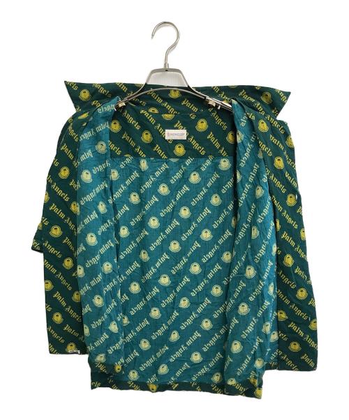 MONCLER（モンクレール）MONCLER (モンクレール) Palm Angels (パーム エンジェルス) アロハシャツ グリーン サイズ:48の古着・服飾アイテム