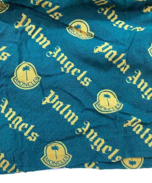 MONCLER（モンクレール）MONCLER (モンクレール) Palm Angels (パーム エンジェルス) アロハシャツ グリーン サイズ:48の古着・服飾アイテム
