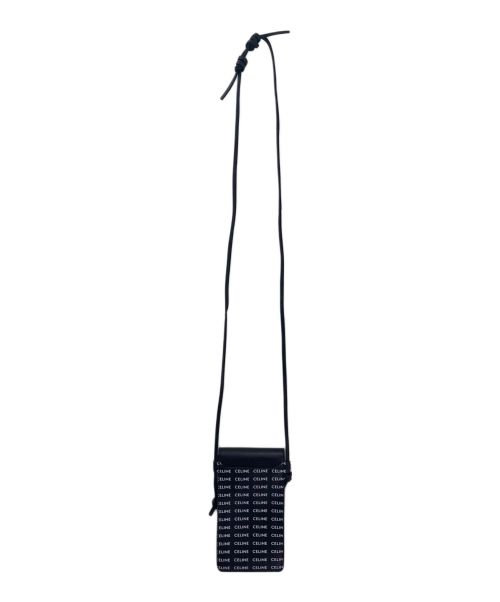 CELINE（セリーヌ）CELINE (セリーヌ) ポシェット ショルダーバッグ ブラックの古着・服飾アイテム