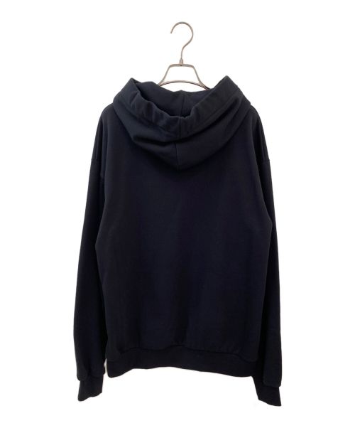 CELINE（セリーヌ）CELINE (セリーヌ) ルーズ フーディー ブラック サイズ:Ⅿの古着・服飾アイテム