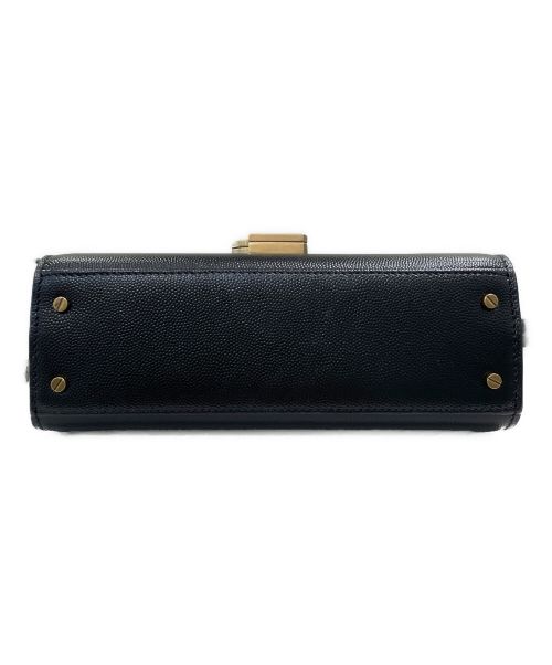 Saint Laurent Paris（サンローランパリ）Saint Laurent Paris (サンローランパリ) カサンドラトップハンドルミニ ブラックの古着・服飾アイテム