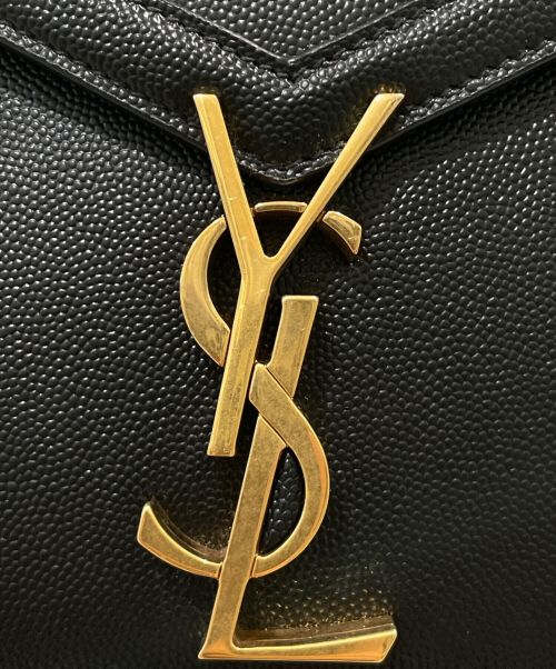 Saint Laurent Paris（サンローランパリ）Saint Laurent Paris (サンローランパリ) カサンドラトップハンドルミニ ブラックの古着・服飾アイテム