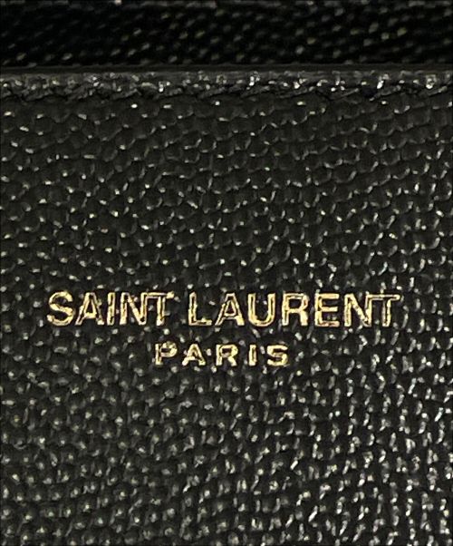 Saint Laurent Paris（サンローランパリ）Saint Laurent Paris (サンローランパリ) カサンドラトップハンドルミニ ブラックの古着・服飾アイテム