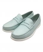 Saint Laurent Parisサンローランパリ）の古着「ローファー」｜スカイブルー