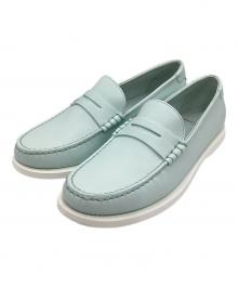 Saint Laurent Paris（サンローランパリ）の古着「ローファー」｜スカイブルー