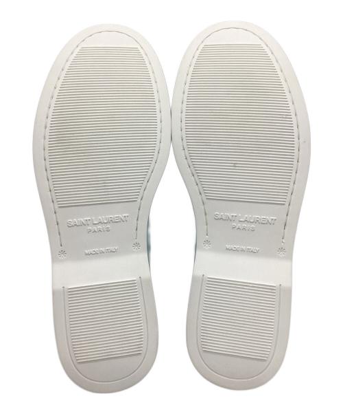 Saint Laurent Paris（サンローランパリ）Saint Laurent Paris (サンローランパリ) ローファー スカイブルー サイズ:41の古着・服飾アイテム