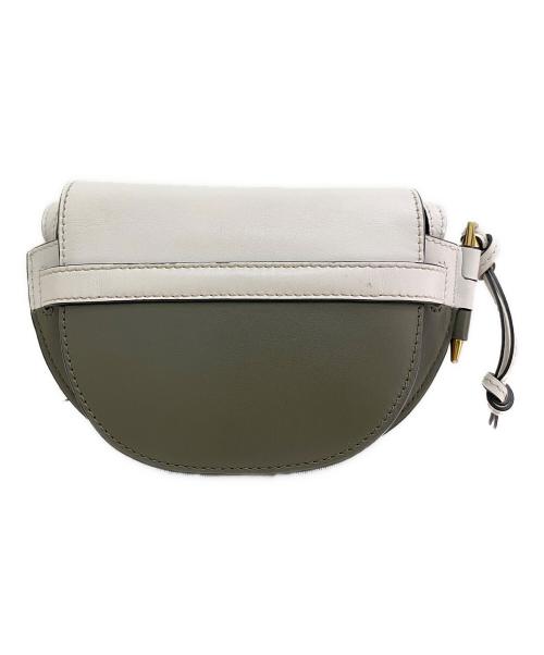 LOEWE（ロエベ）LOEWE (ロエベ) デュアルゲートミニ アイボリー×カーキ サイズ:ミニの古着・服飾アイテム