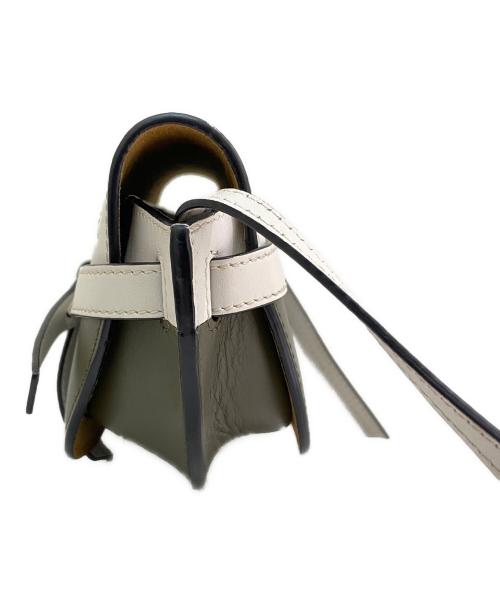 LOEWE（ロエベ）LOEWE (ロエベ) デュアルゲートミニ アイボリー×カーキ サイズ:ミニの古着・服飾アイテム