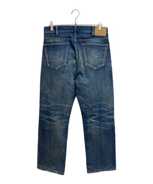 CELINE（セリーヌ）CELINE (セリーヌ) Destroyed Blue Marble Wash Denim (カートジーンズ / デストロイド ブルーマーブルウォッシュ デニム) ブルーマーブル サイズ:31の古着・服飾アイテム