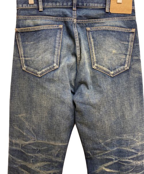 CELINE（セリーヌ）CELINE (セリーヌ) Destroyed Blue Marble Wash Denim (カートジーンズ / デストロイド ブルーマーブルウォッシュ デニム) ブルーマーブル サイズ:31の古着・服飾アイテム