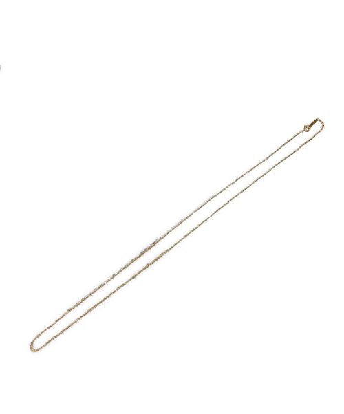 TIFFANY & Co.（ティファニー）TIFFANY & Co. (ティファニー) K18ゴールドチェーンネックレス 約3.8gの古着・服飾アイテム