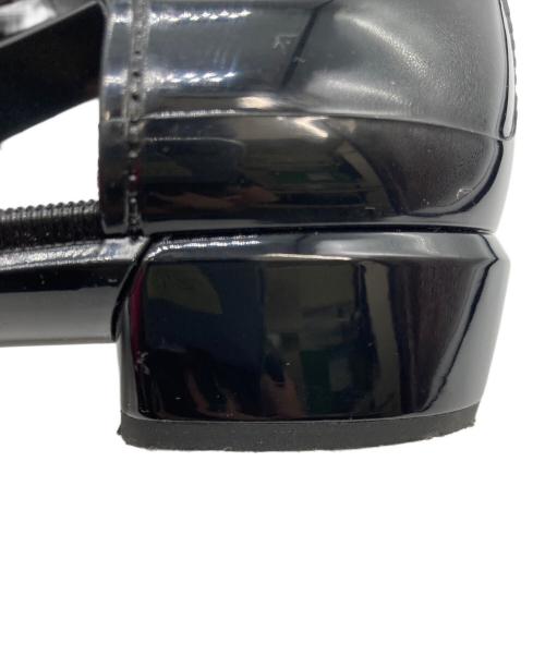 Salvatore Ferragamo（サルヴァトーレ フェラガモ）Salvatore Ferragamo (サルヴァトーレ フェラガモ) ラバーフラットシューズ ブラック サイズ:7の古着・服飾アイテム