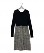 MACKINTOSH LONDONマッキントッシュ ロンドン）の古着「ニットワンピース」｜ブラック