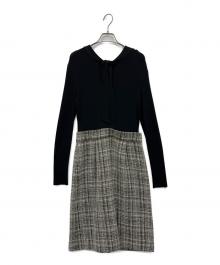 MACKINTOSH LONDON（マッキントッシュ ロンドン）の古着「ニットワンピース」｜ブラック