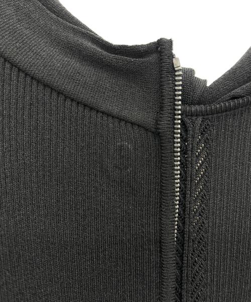 MACKINTOSH LONDON（マッキントッシュ ロンドン）MACKINTOSH LONDON (マッキントッシュ ロンドン) ニットワンピース ブラック サイズ:38の古着・服飾アイテム