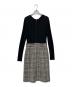 MACKINTOSH LONDON (マッキントッシュ ロンドン) ニットワンピース ブラック サイズ:38：6000円