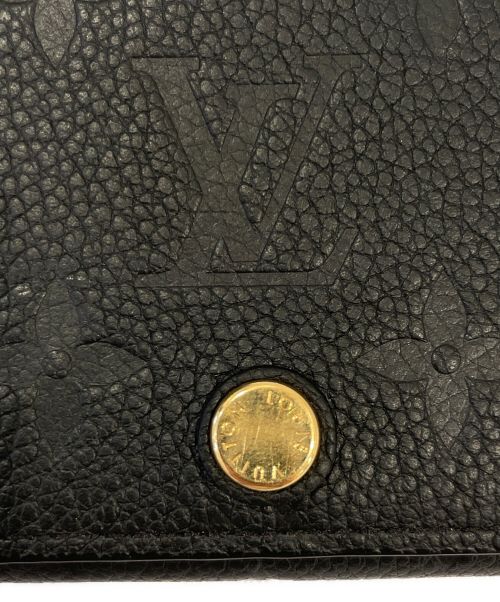 LOUIS VUITTON（ルイ ヴィトン）LOUIS VUITTON (ルイ ヴィトン) アンプラント カードケース アンヴェロップ・カルト ドゥ ヴィジット M58456 ブラックの古着・服飾アイテム