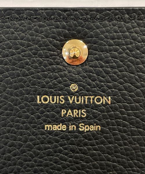 LOUIS VUITTON（ルイ ヴィトン）LOUIS VUITTON (ルイ ヴィトン) アンプラント カードケース アンヴェロップ・カルト ドゥ ヴィジット M58456 ブラックの古着・服飾アイテム