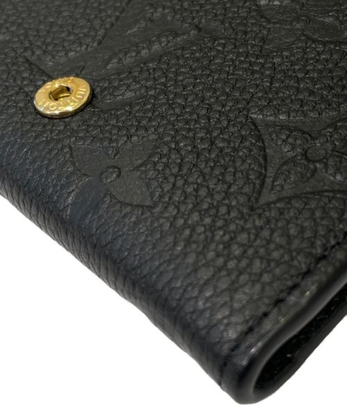 LOUIS VUITTON（ルイ ヴィトン）LOUIS VUITTON (ルイ ヴィトン) アンプラント カードケース アンヴェロップ・カルト ドゥ ヴィジット M58456 ブラックの古着・服飾アイテム