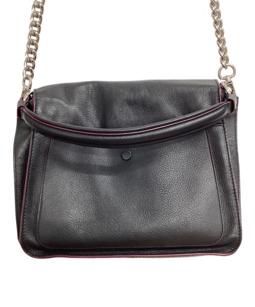 TOD'S（トッズ）TOD'S (トッズ) 2WAYバッグ ブラック×パープルの古着・服飾アイテム