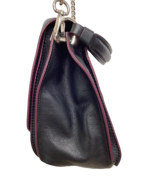 TOD'S（トッズ）TOD'S (トッズ) 2WAYバッグ ブラック×パープルの古着・服飾アイテム