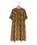 MUVEILミュベール）の古着「ブラウスワンピース　MA201FA701」｜ピンク