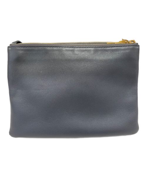 CELINE（セリーヌ）CELINE (セリーヌ) トリオ ラージ/ショルダーバッグ ブラックの古着・服飾アイテム