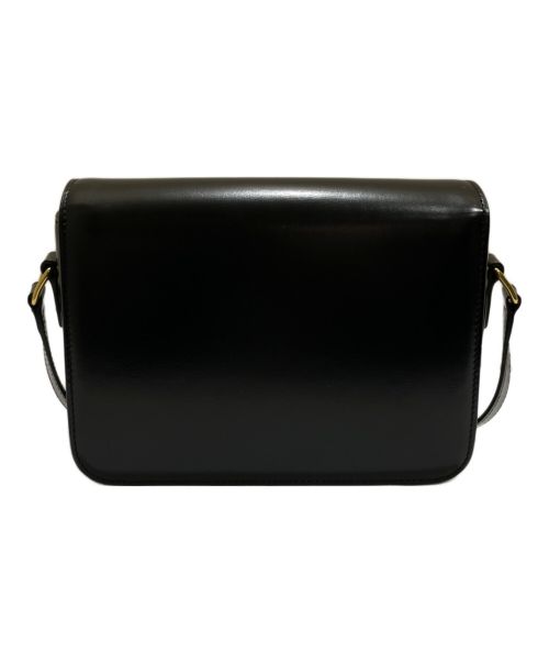 CELINE（セリーヌ）CELINE (セリーヌ) ティーン トリオンフ バッグ ブラックの古着・服飾アイテム