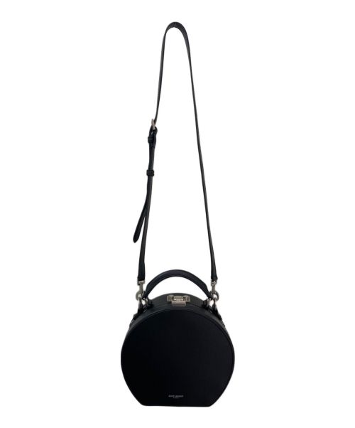 Saint Laurent Paris（サンローランパリ）Saint Laurent Paris (サンローランパリ) ミカボックス ブラック×レオパードの古着・服飾アイテム