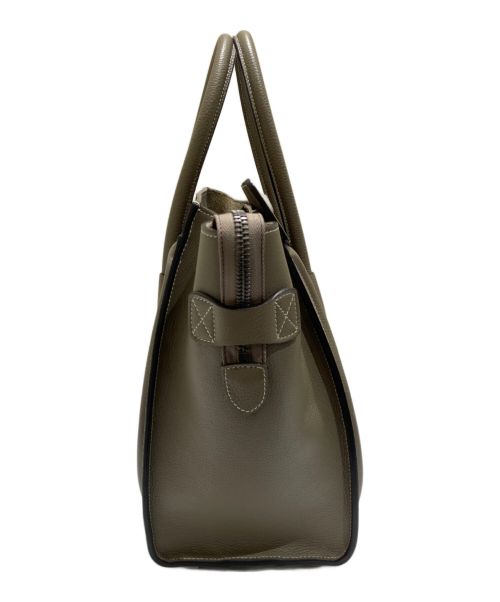 CELINE（セリーヌ）CELINE (セリーヌ) ラゲージ マイクロ グレー サイズ:マイクロの古着・服飾アイテム