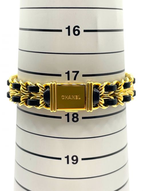 CHANEL（シャネル）CHANEL (シャネル) プルミエール XL ブラック文字盤の古着・服飾アイテム