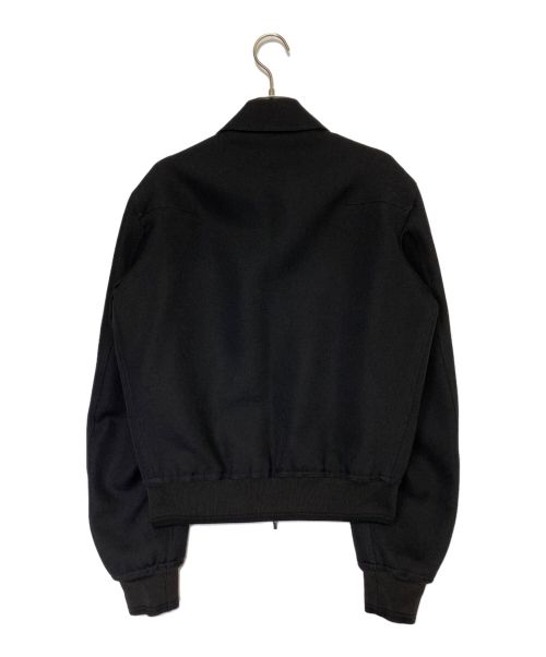 DIOR HOMME（ディオール オム）DIOR HOMME (ディオール オム) ヴァージンウールジップジャケット ブラック サイズ:46の古着・服飾アイテム