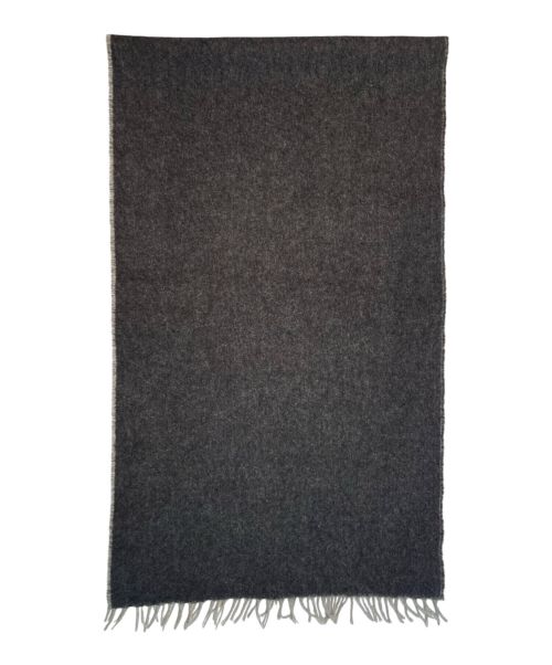 HERMES（エルメス）HERMES (エルメス) カシミヤ マフラー グレー サイズ:-の古着・服飾アイテム