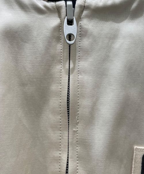 GUCCI（グッチ）GUCCI (グッチ) GGリバーシブルナイロンブルゾン ブラック×ベージュ サイズ:44の古着・服飾アイテム