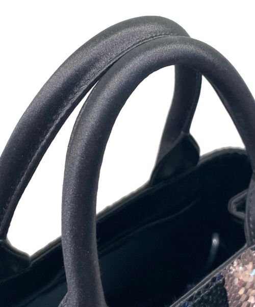 PRADA（プラダ）PRADA (プラダ) カナパミニ 〈スパンコール〉 ピンク×ブラック サイズ:-の古着・服飾アイテム