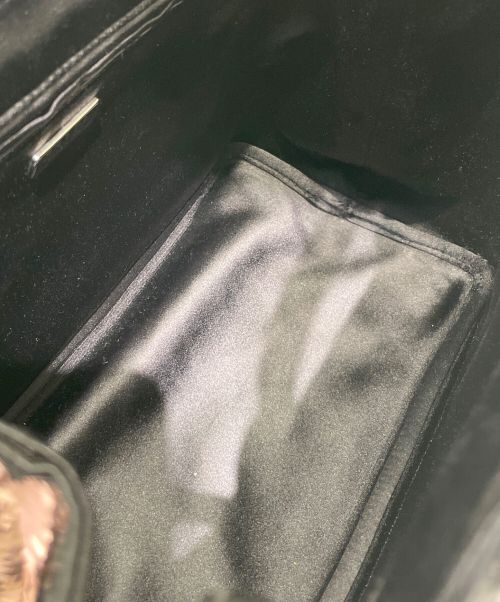 PRADA（プラダ）PRADA (プラダ) カナパミニ 〈スパンコール〉 ピンク×ブラック サイズ:-の古着・服飾アイテム