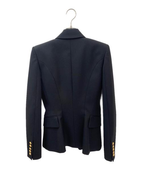 BALMAIN（バルマン）BALMAIN (バルマン) ダブルジャケット ブラック サイズ:36の古着・服飾アイテム