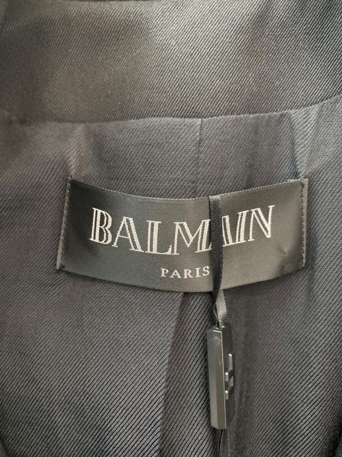 BALMAIN（バルマン）BALMAIN (バルマン) ダブルジャケット ブラック サイズ:36の古着・服飾アイテム