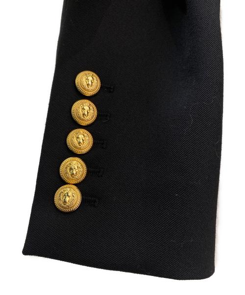 BALMAIN（バルマン）BALMAIN (バルマン) ダブルジャケット ブラック サイズ:36の古着・服飾アイテム